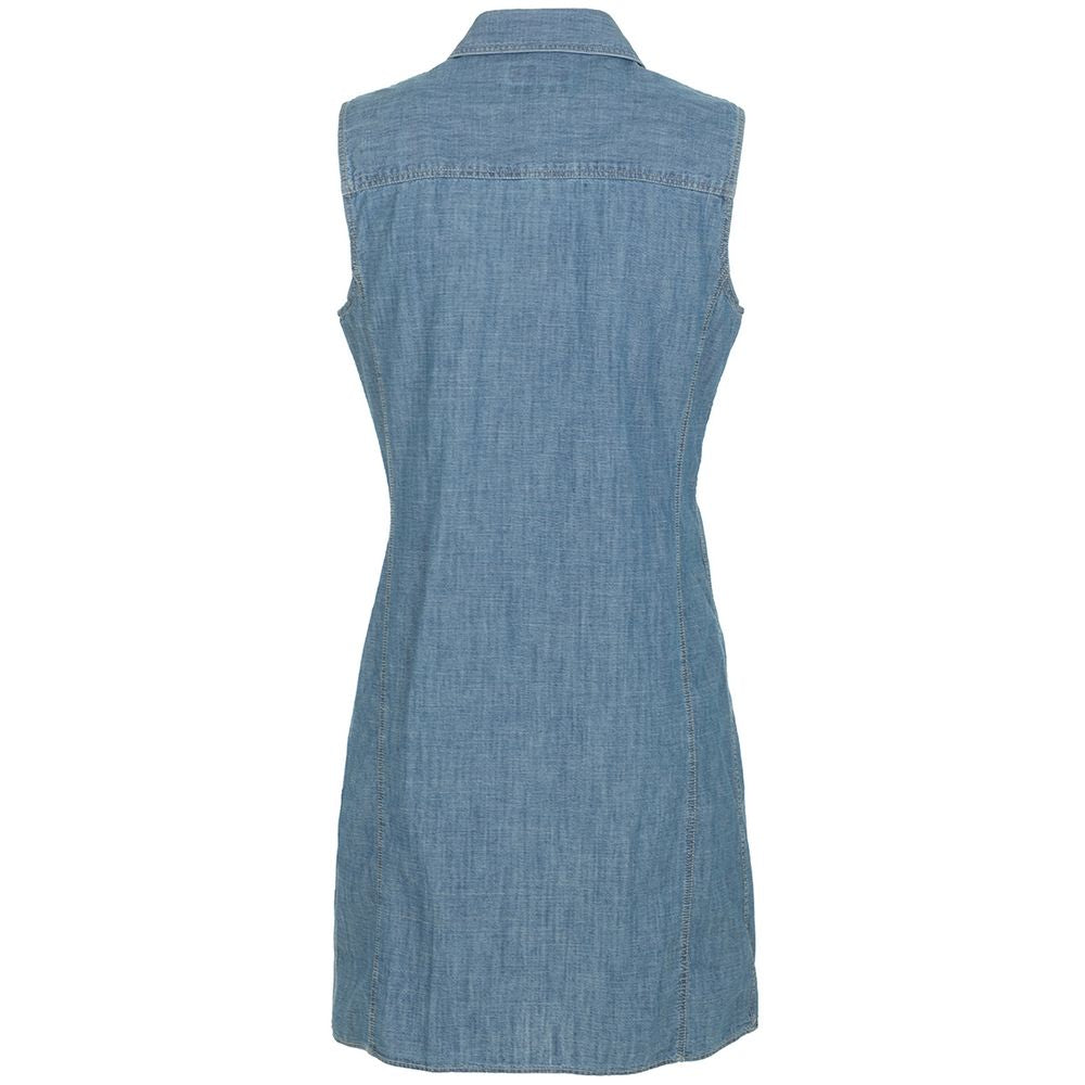 Sleeveless Denim Delight Dress