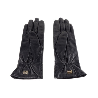 Black Lambskin Women Glove