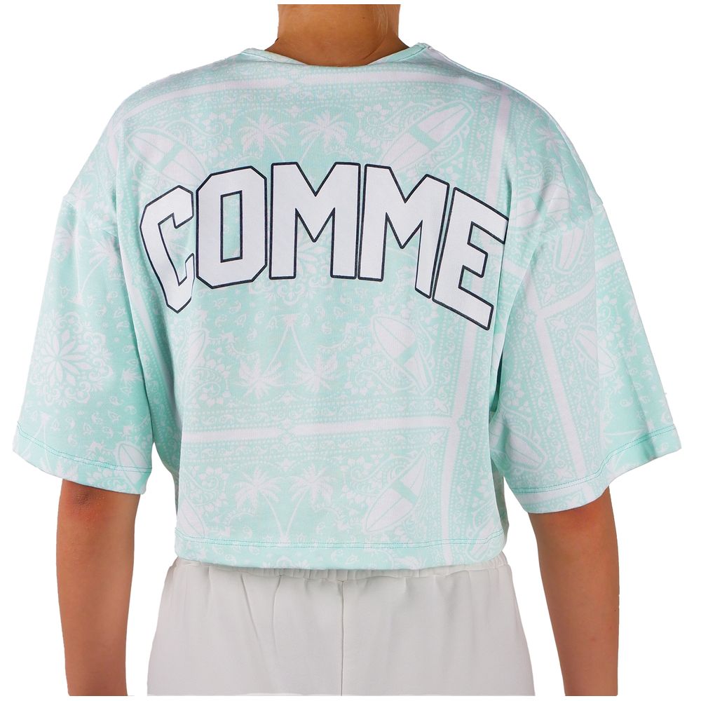 Tops et t-shirts en coton vert