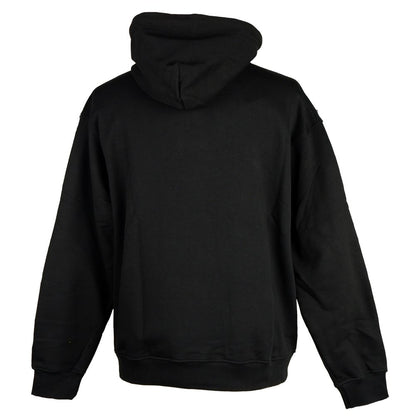 Black Cotton Men's Sweatshirt