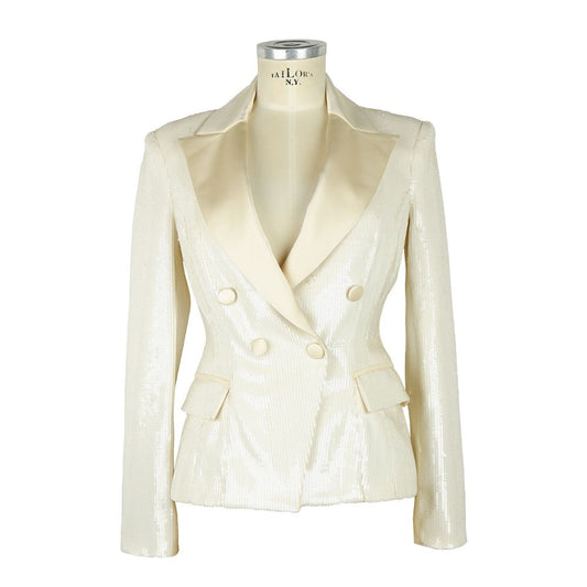 Costumes et blazer en polyester blanc