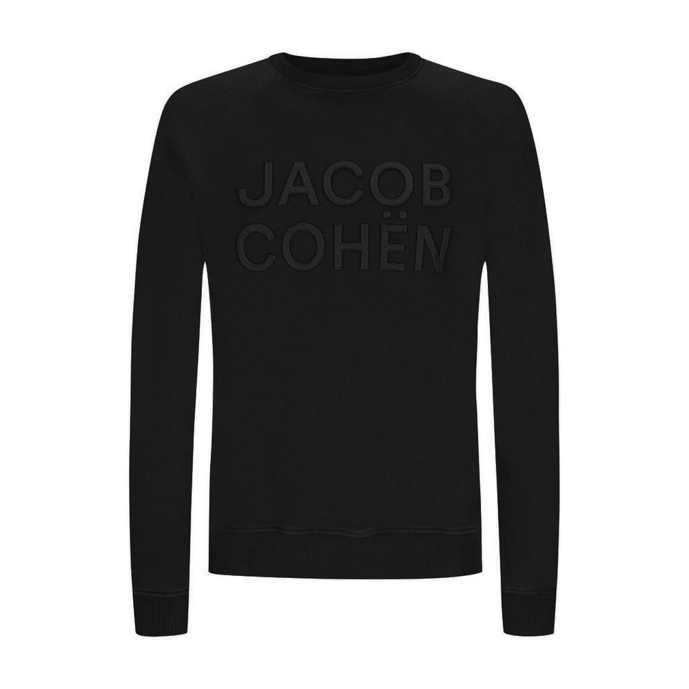 Pull en coton noir