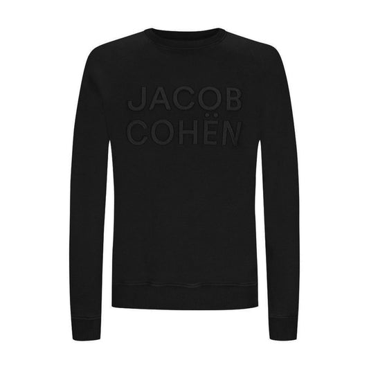 Pull en coton noir