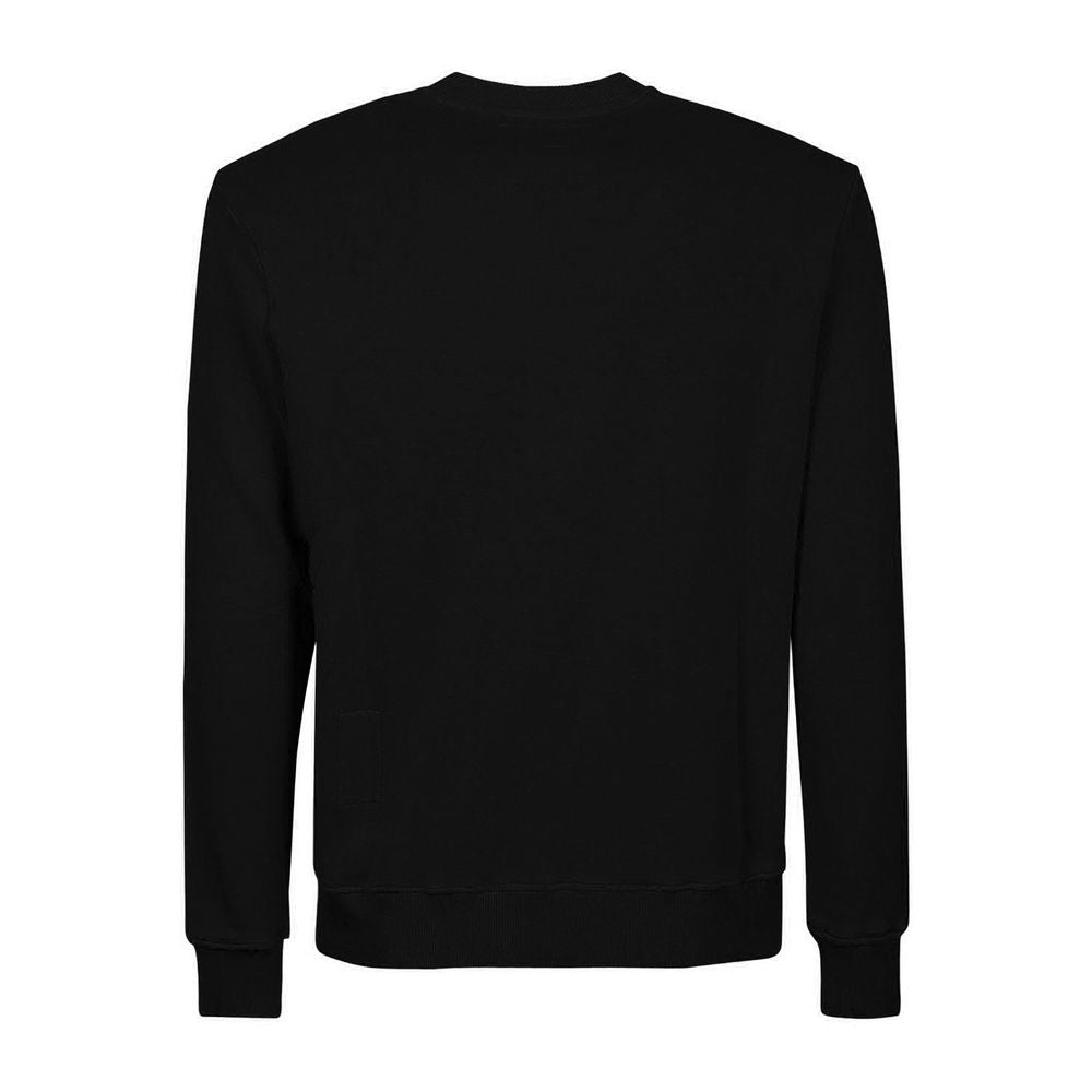 Pull en coton noir