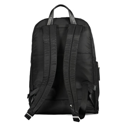 Black Nylon Backpack