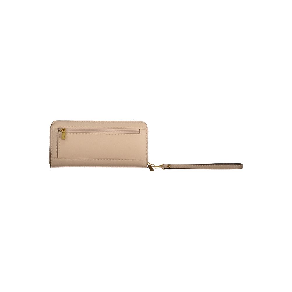 Beige Polyethylene Wallet