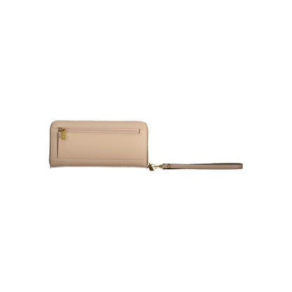 Beige Polyethylene Wallet