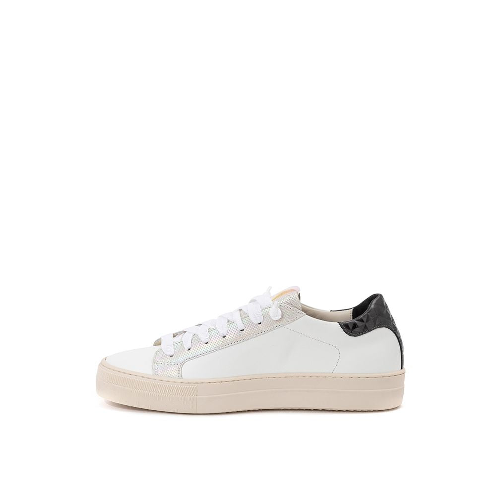 Chic White Leather Sneakers