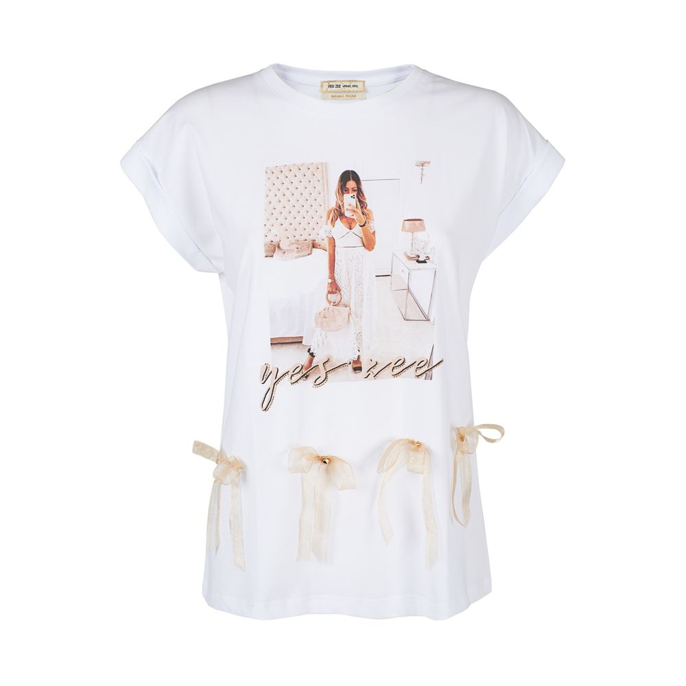 Hauts et t-shirts en coton blanc