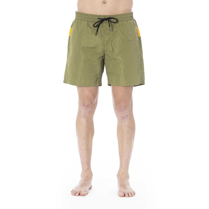 Army Polyester Men Swim Trunk