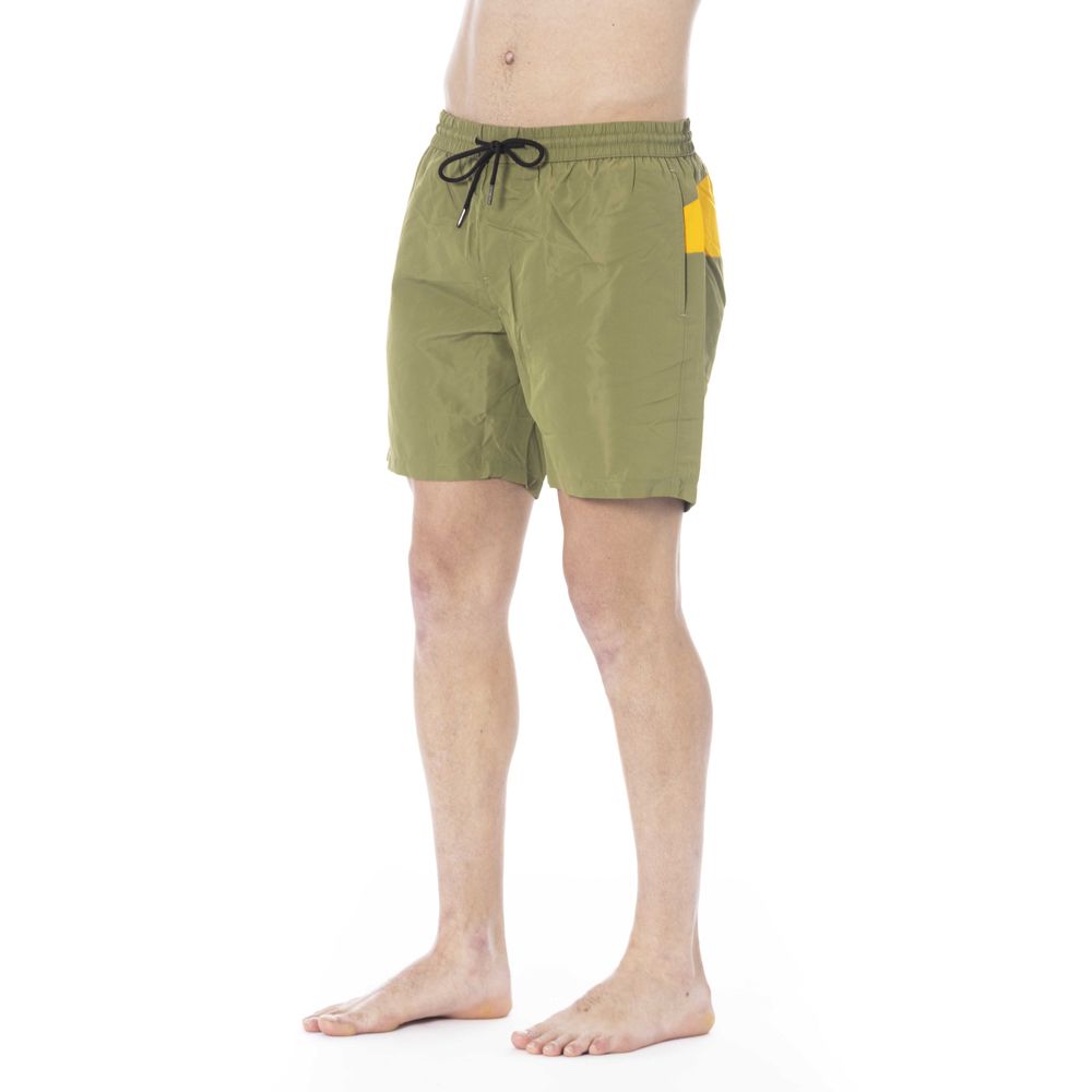 Army Polyester Men Swim Trunk