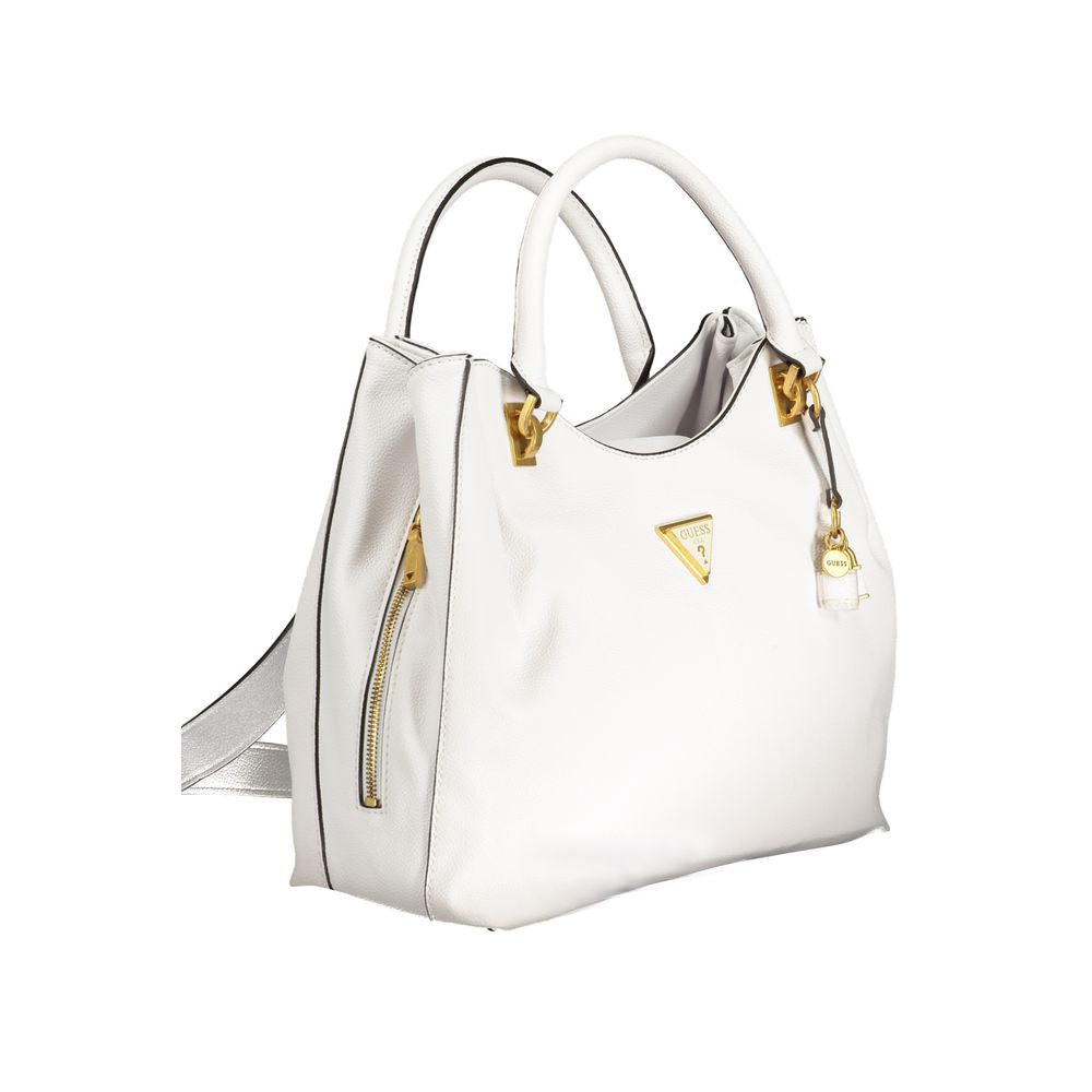 White Polyethylene Handbag