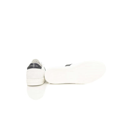 White Leather Men Sneaker