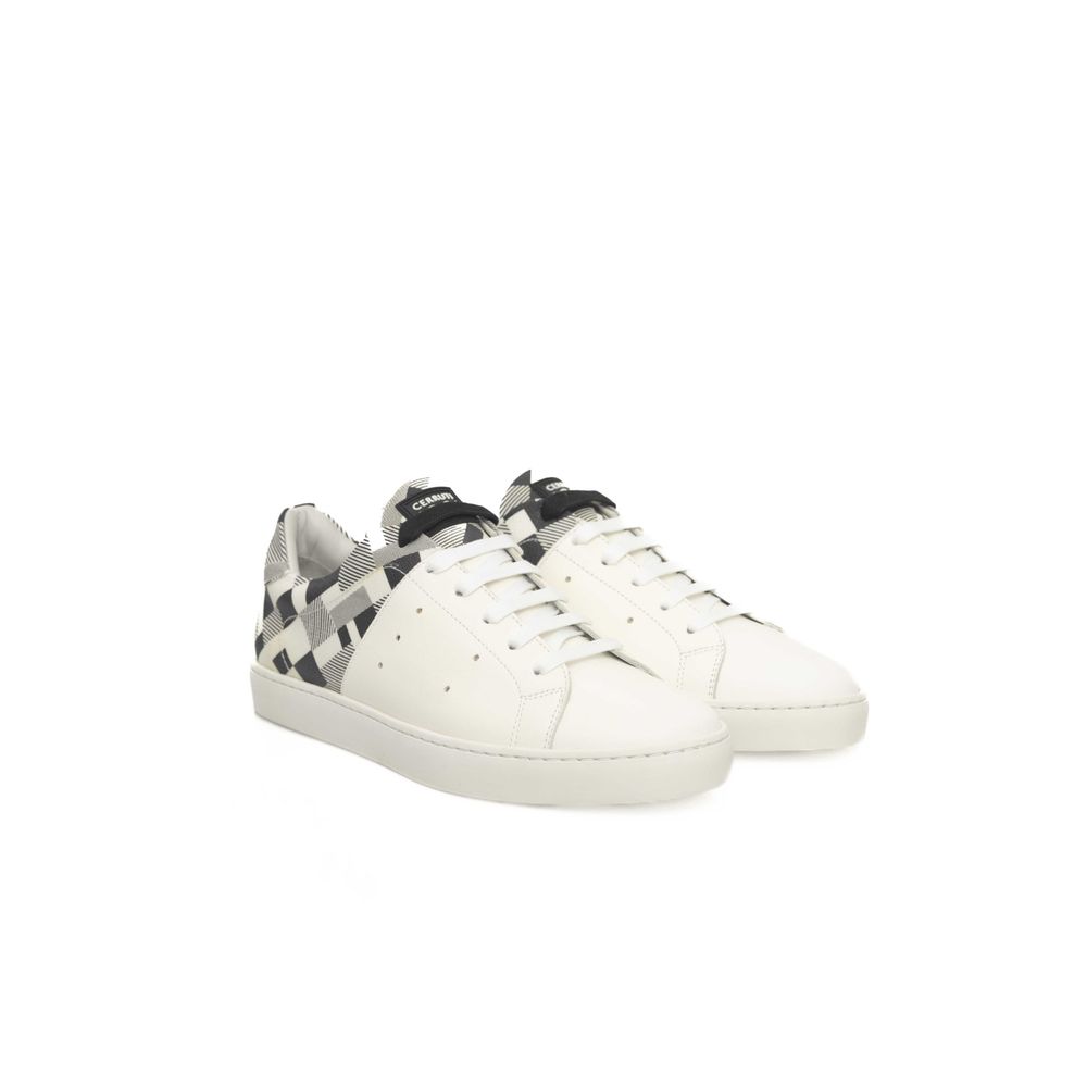 White Leather Men Sneaker