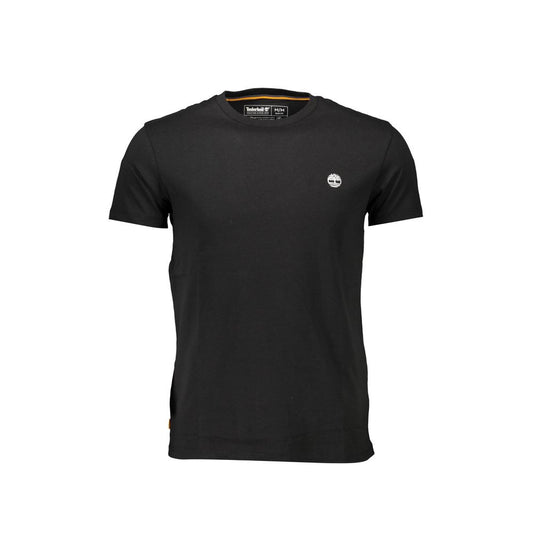 Black Cotton T-Shirt