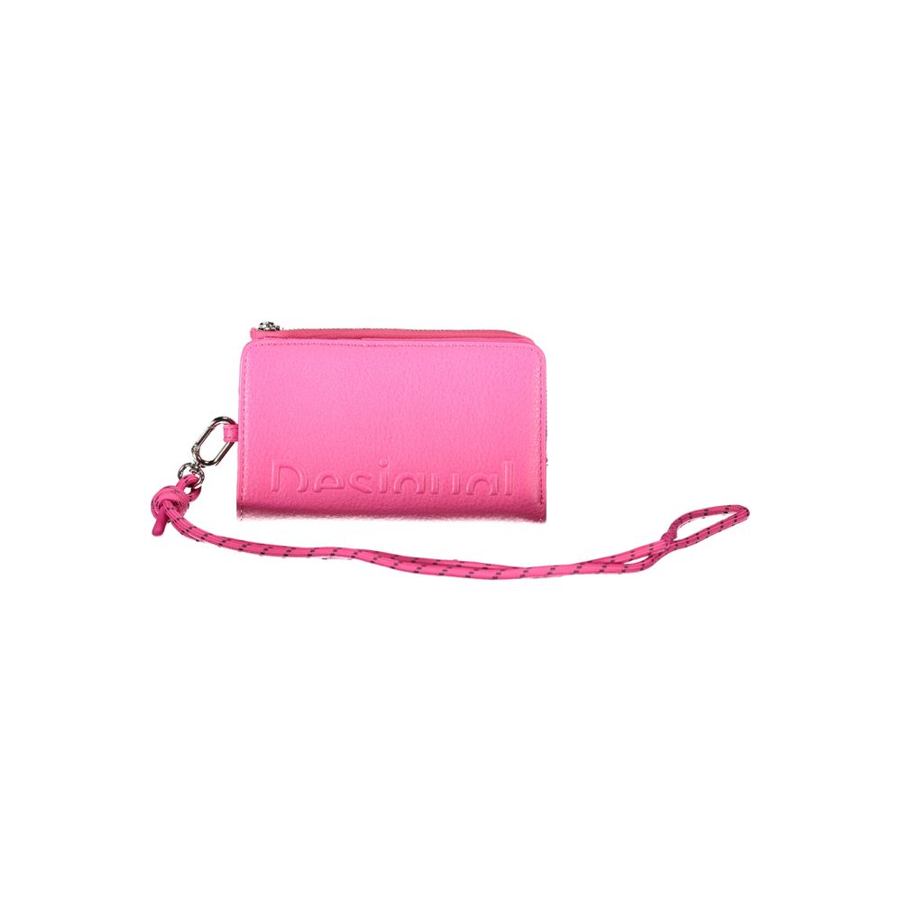 Pink Polyethylene Wallet