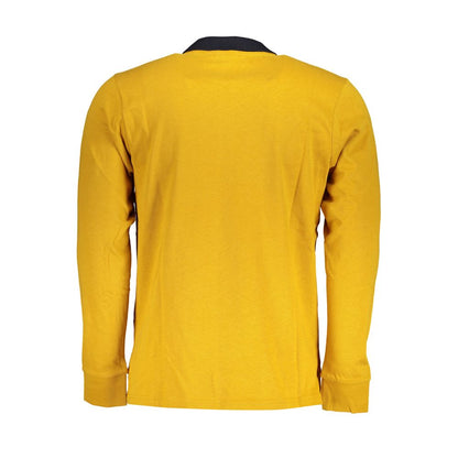 Yellow Cotton Polo Shirt