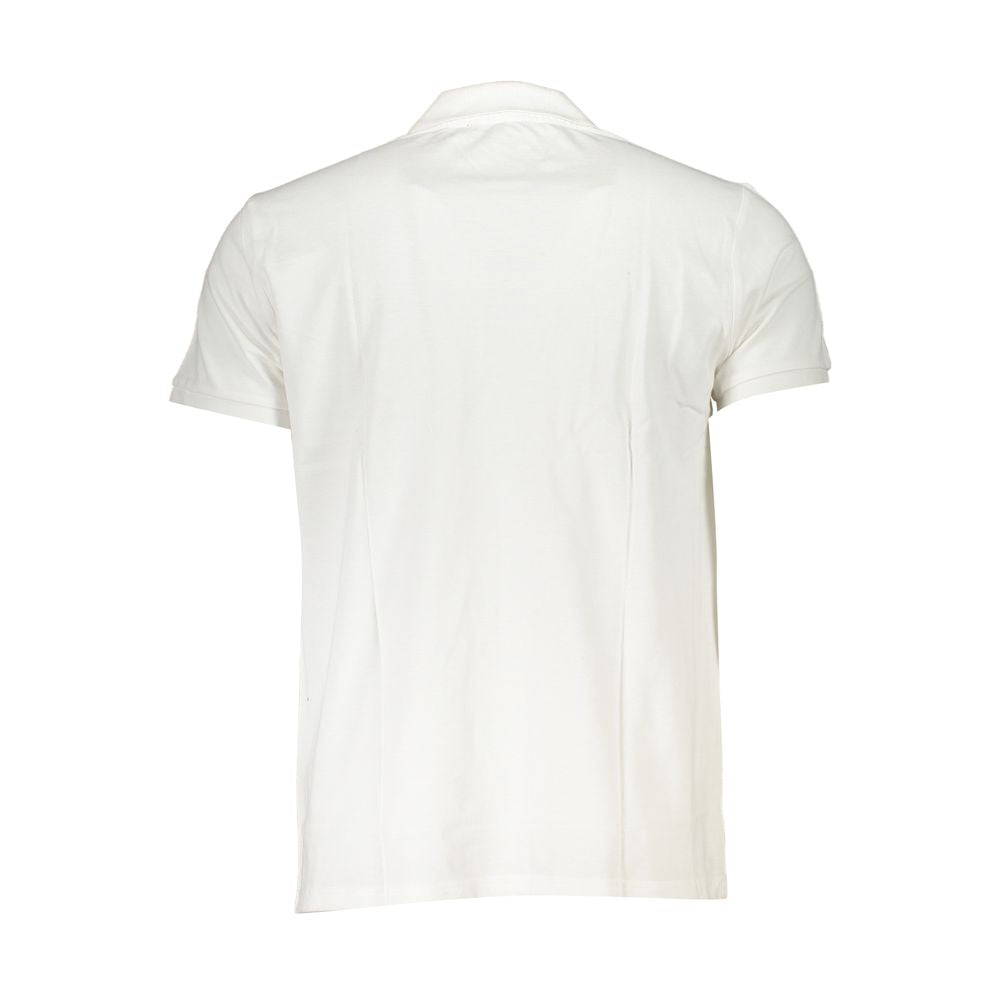 White Cotton Polo Shirt