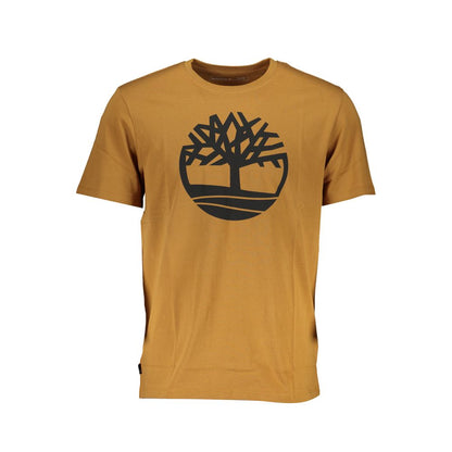 Brown Cotton T-Shirt