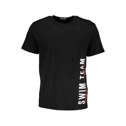 Black Cotton T-Shirt