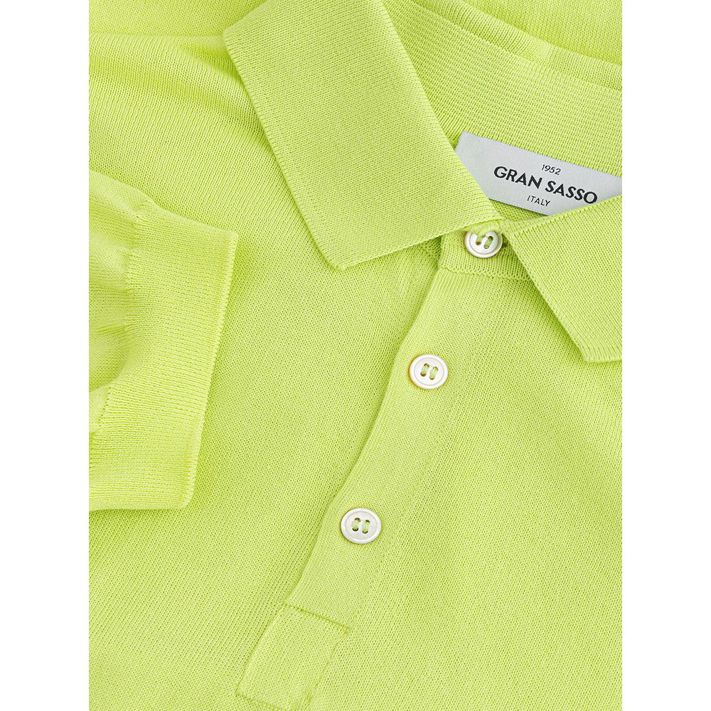 Sunny Elegance Italian Cotton Polo Shirt