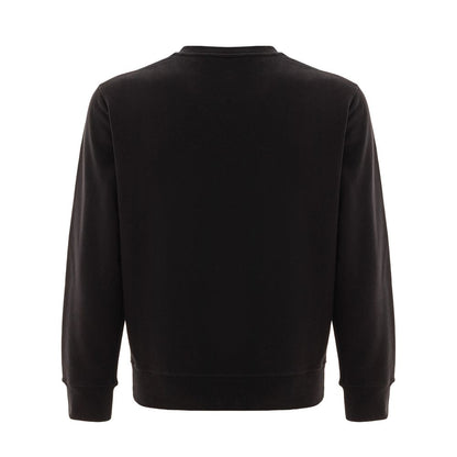 Black Cotton Sweater