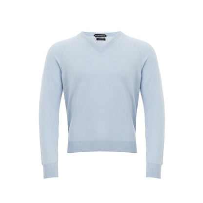 Turquoise Wool T-Shirt