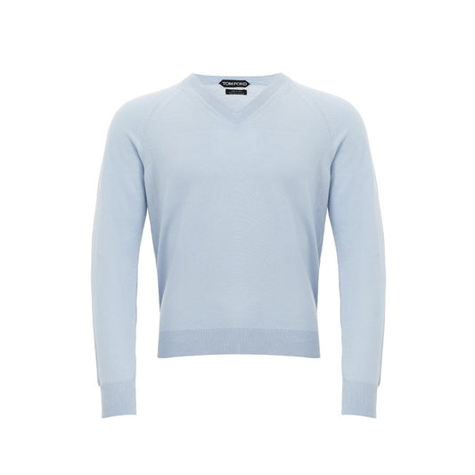 Turquoise Wool T-Shirt