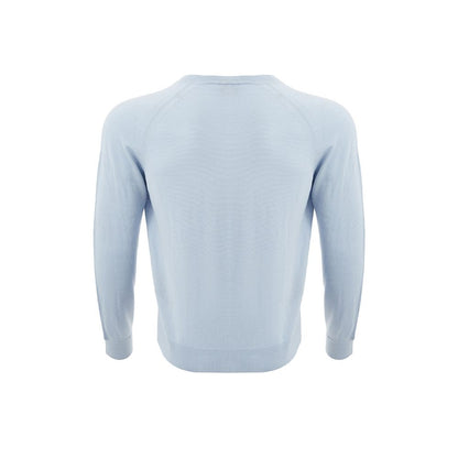 Turquoise Wool T-Shirt