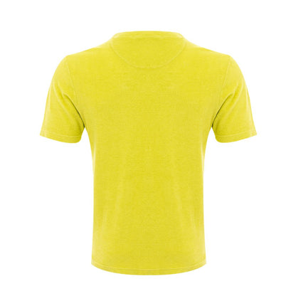 Sunshine Yellow Cotton Tee for Men