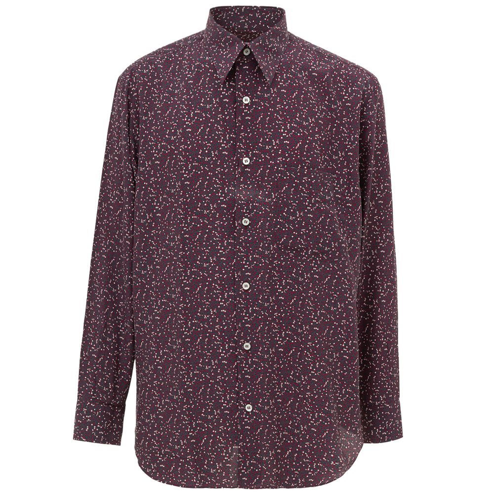 Purple Silk Shirt