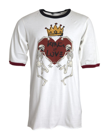 White King Of Love Cotton Men T-shirt