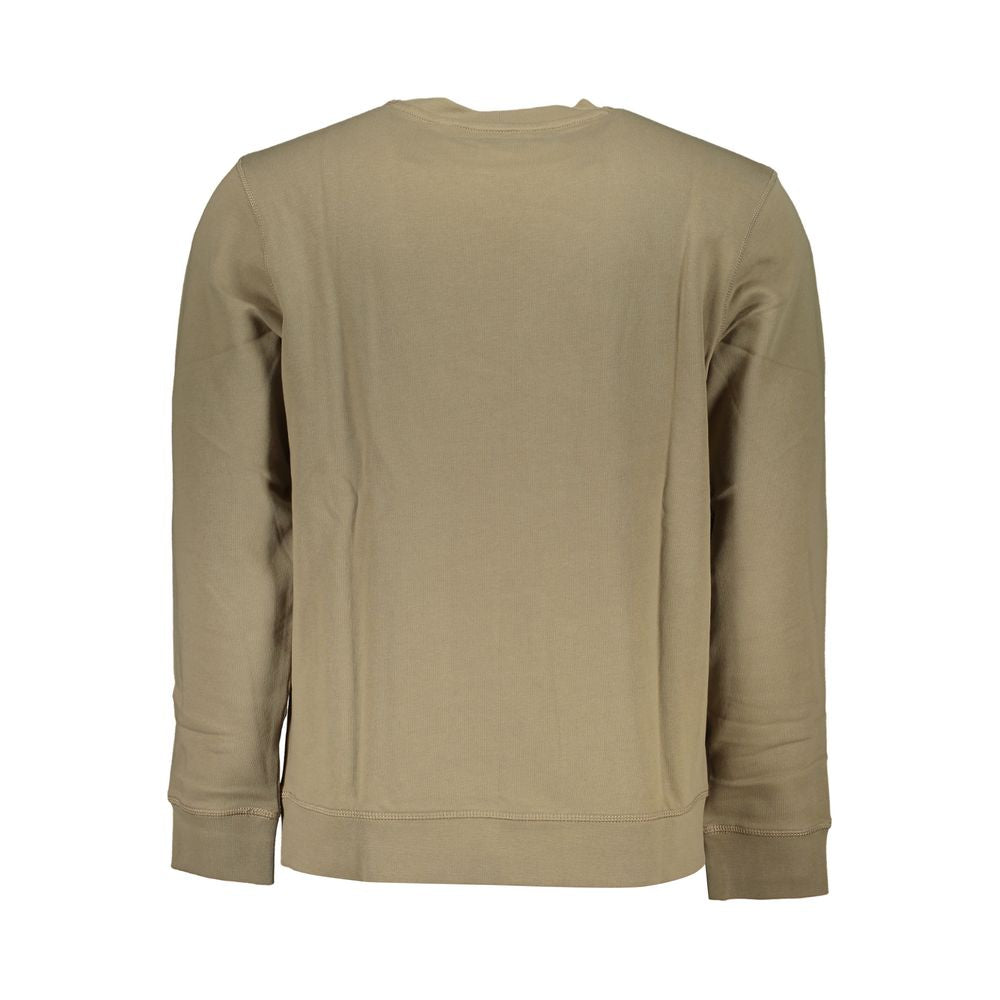 Beige Cotton Sweater