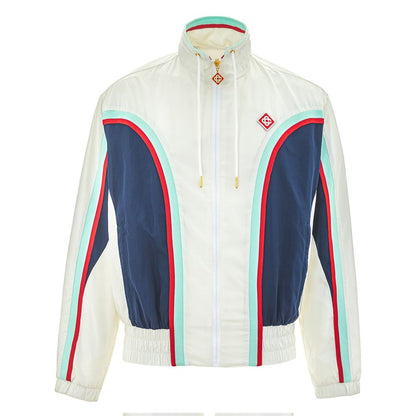 White Polyester Jacket