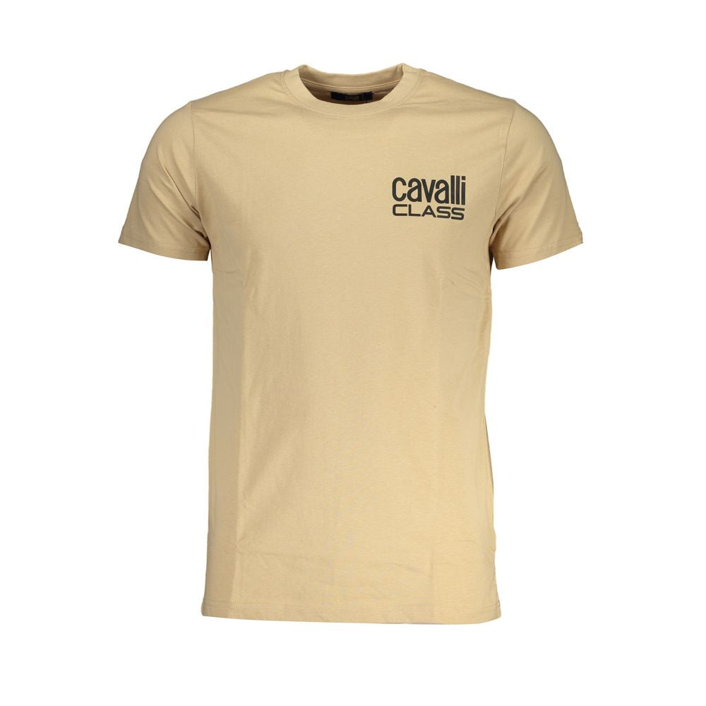 Beige Cotton T-Shirt