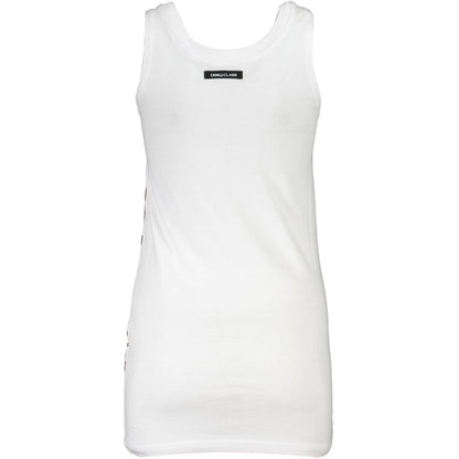 White Cotton Women Top