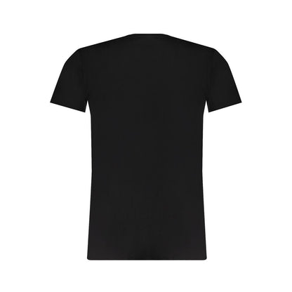 Black Cotton T-Shirt