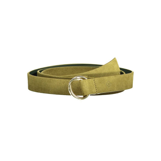 Green Leather Belt