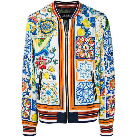 Multicolor Polyester Jacket