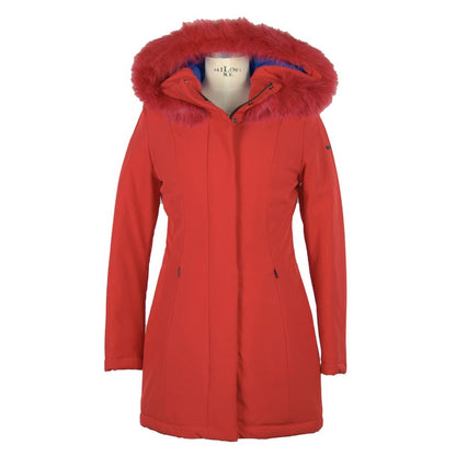 Elegant Winter Warmth Soft-Shell Parka