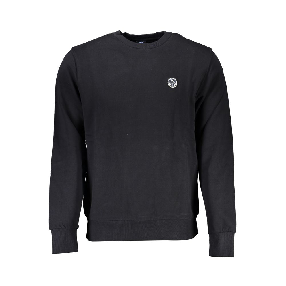 Black Cotton Sweater