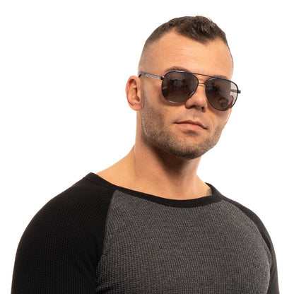 Lunettes de soleil homme gris