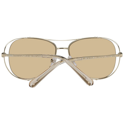 Lunettes de soleil femme dorées