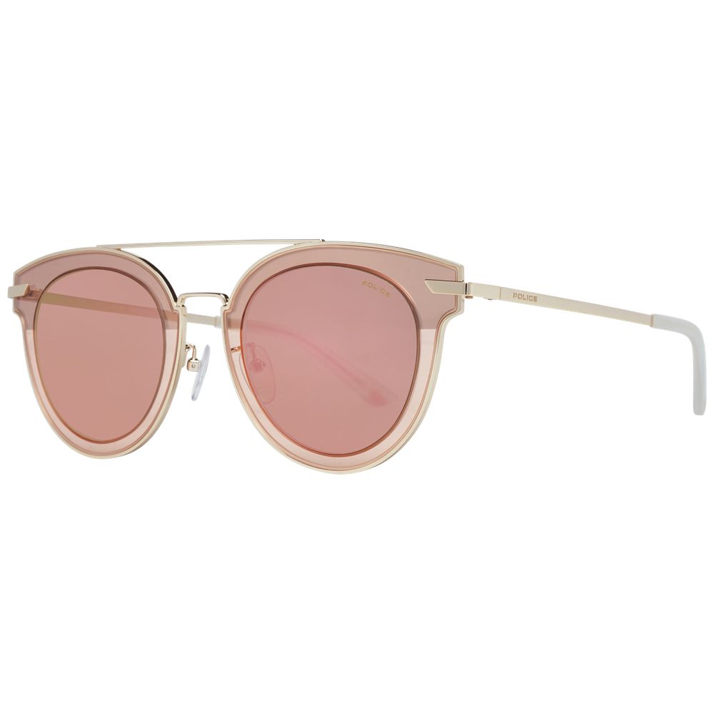 Gafas de sol de hombre de oro rosa