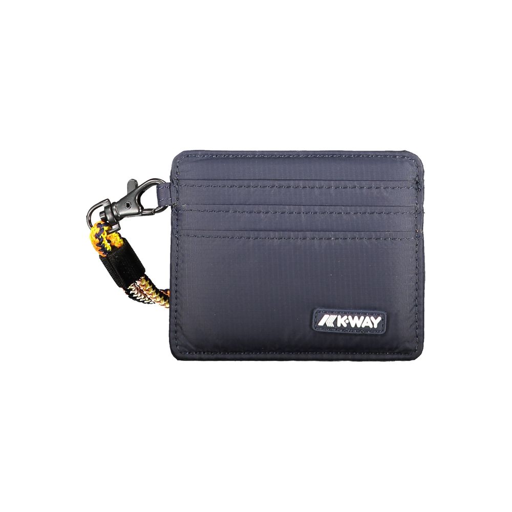 Blue Polyamide Wallet