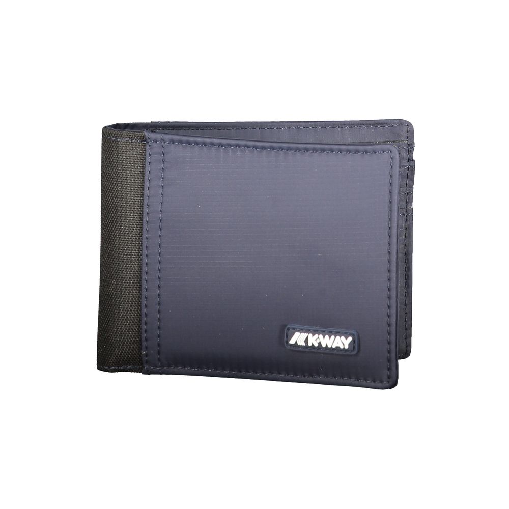 Blue Polyamide Wallet