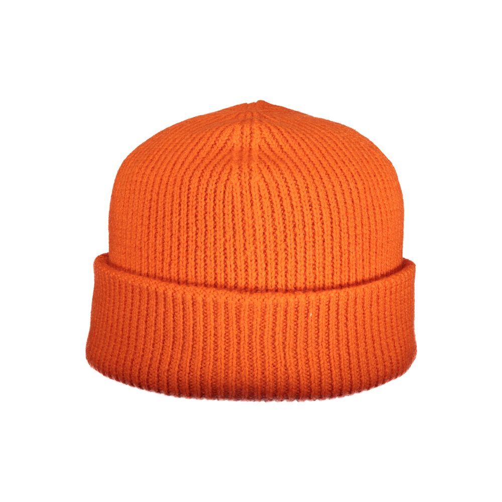 Orange 100 Wool Hat