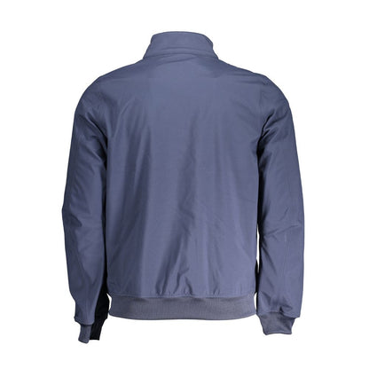 Blue Polyester Jacket