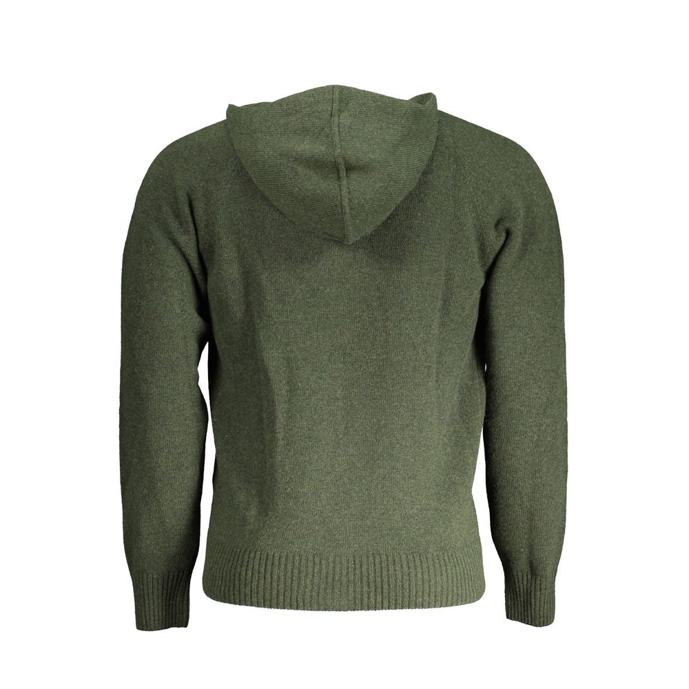 Green Polyamide Sweater