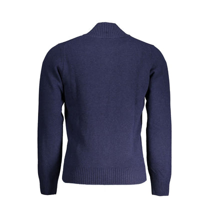 Blue Polyamide Sweater